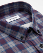 Áo Sơ Mi Nam Dài Tay Kẻ Caro 2074A