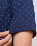 Áo Sơ Mi Ngắn Tay In Họa Tiết Bông Tuyết 4042A