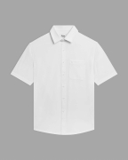 Áo Sơ Mi Ngắn Tay Nam Màu Trắng 5001W