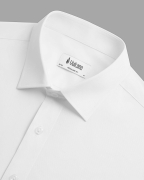 Áo Sơ Mi Ngắn Tay Nam Màu Trắng 5001W