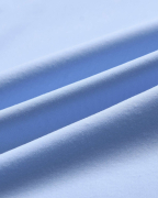 Áo Sơ Mi Ngắn Tay Nam Trơn 5019 Xanh Da Trời - Xanh Nhạt