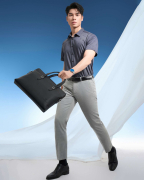 Áo Sơ Mi Ngắn Tay Nam Dệt Họa Tiết 5020 - Xám Đậm