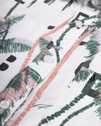 Áo Sơ Mi Ngắn Tay Nam Đi Biển Họa Tiết 3028