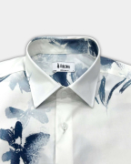 Áo Sơ Mi Ngắn Tay Nam Hawaii 5037 - Trắng