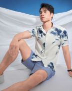 Áo Sơ Mi Ngắn Tay Nam Hawaii 5037