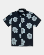 Áo Sơ Mi Ngắn Tay Nam Hawaii 5037 - Xanh