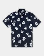 Áo Sơ Mi Ngắn Tay Nam Hawaii 5037 - Xanh Đậm