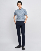 Áo Sơ Mi Ngắn Tay Nam Họa Tiết 2019