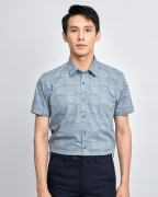 Áo Sơ Mi Ngắn Tay Nam Họa Tiết 2019