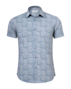 Áo Sơ Mi Ngắn Tay Nam Họa Tiết 2019