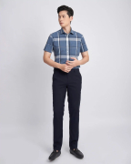 Áo Sơ Mi Ngắn Tay Nam Họa Tiết 3014A