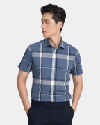 Áo Sơ Mi Ngắn Tay Nam Họa Tiết 3014A