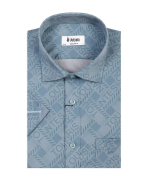 Áo Sơ Mi Ngắn Tay Nam Họa Tiết 3030A