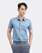 Áo Sơ Mi Ngắn Tay Nam Họa Tiết 3030A