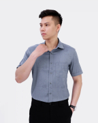 Áo Sơ Mi Ngắn Tay Nam Họa Tiết 3034A