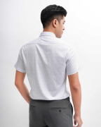 Áo Sơ Mi Ngắn Tay Nam Họa Tiết 4041A