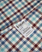 Áo Sơ Mi Ngắn Tay Nam Họa Tiết Kẻ 3021 - Xanh Lá Cây