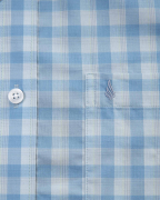 Áo Sơ Mi Ngắn Tay Nam Họa Tiết Kẻ 3023A