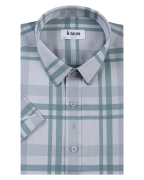 Áo Sơ Mi Ngắn Tay Nam Họa Tiết Kẻ 3033