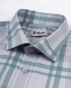 Áo Sơ Mi Ngắn Tay Nam Họa Tiết Kẻ 3033