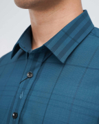 Áo Sơ Mi Ngắn Tay Nam Họa Tiết Kẻ 4032A