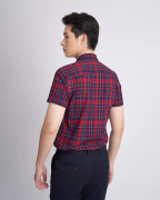 Áo Sơ Mi Ngắn Tay Nam Họa Tiết Kẻ Caro 3019A