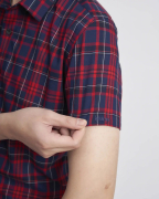 Áo Sơ Mi Ngắn Tay Nam Họa Tiết Kẻ Caro 3019A