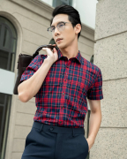 Áo Sơ Mi Ngắn Tay Nam Họa Tiết Kẻ Caro 3019A