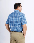 Áo Sơ Mi Ngắn Tay Nam Họa Tiết Kẻ Caro 3024A