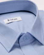 Áo Sơ Mi Ngắn Tay Nam Họa Tiết Kẻ Chìm 2048