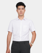 Áo Sơ Mi Ngắn Tay Nam Họa Tiết Kẻ Chìm 4031W