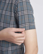 Áo Sơ Mi Ngắn Tay Nam Họa Tiết Kẻ Ô 3015 - Xanh Lá Cây