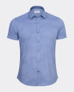 Áo Sơ Mi Ngắn Tay Nam Họa Tiết Phối 2030