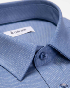 Áo Sơ Mi Ngắn Tay Nam Họa Tiết Phối 2030