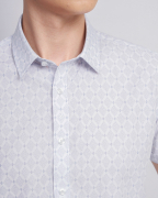 Áo Sơ Mi Ngắn Tay Nam In Họa Tiết 2026