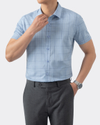 Áo Sơ Mi Ngắn Tay Nam Kẻ Caro 4023