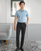 Áo Sơ Mi Ngắn Tay Nam Kẻ Caro 4023