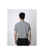 Áo Sơ Mi Ngắn Tay Nam Kẻ Ô 4047