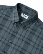 Áo Sơ Mi Ngắn Tay Nam Kẻ Ô 5017