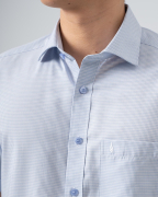 Áo Sơ Mi Ngắn Tay Nam Kẻ Ô Nhỏ 4024