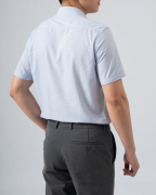 Áo Sơ Mi Ngắn Tay Nam Kẻ Ô Nhỏ 4024