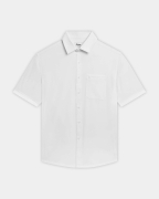 Áo Sơ Mi Ngắn Tay Nam Màu Trắng 5049W