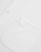 Áo Sơ Mi Ngắn Tay Nam Màu Trắng 5049W