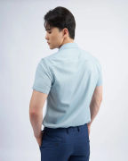 Áo Sơ Mi Ngắn Tay Nam Trơn 3031A