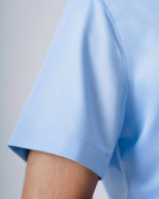 Áo Sơ Mi Ngắn Tay Nam Trơn 4030 - Xanh Da Trời