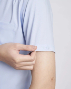 Áo Sơ Mi Ngắn Tay Nam Vải Vân Chéo 3016 - Xanh Da Trời