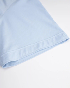 Áo Sơ Mi Ngắn Tay Nam Vải Vân Chéo 3016 - Xanh Da Trời