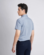 Áo Sơ Mi Ngắn Tay Nam Vân Vải Xước 3018A