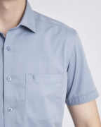 Áo Sơ Mi Ngắn Tay Nam Vân Vải Xước 3018A