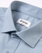 Áo Sơ Mi Ngắn Tay Nam Vân Vải Xước 3018A